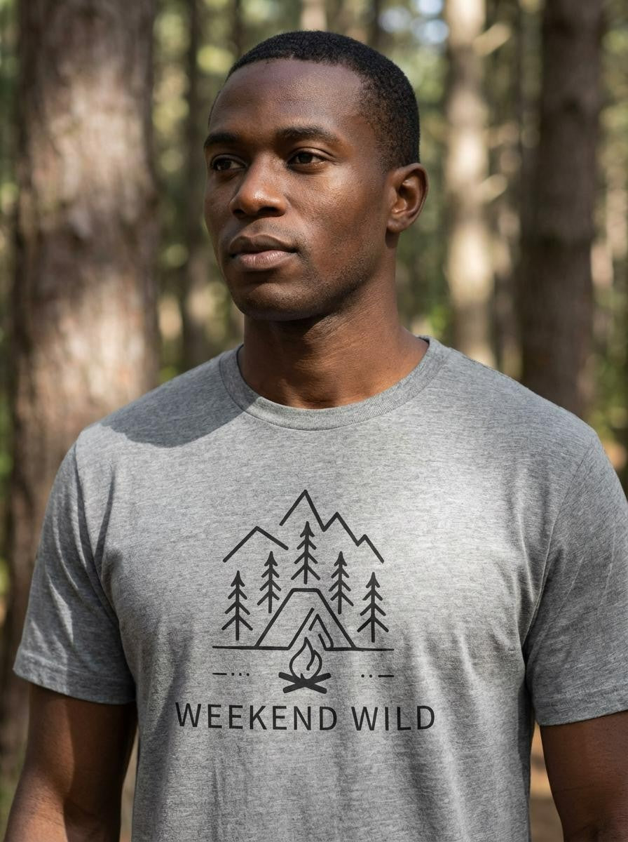 Weekend Wild Logo Men's Tee