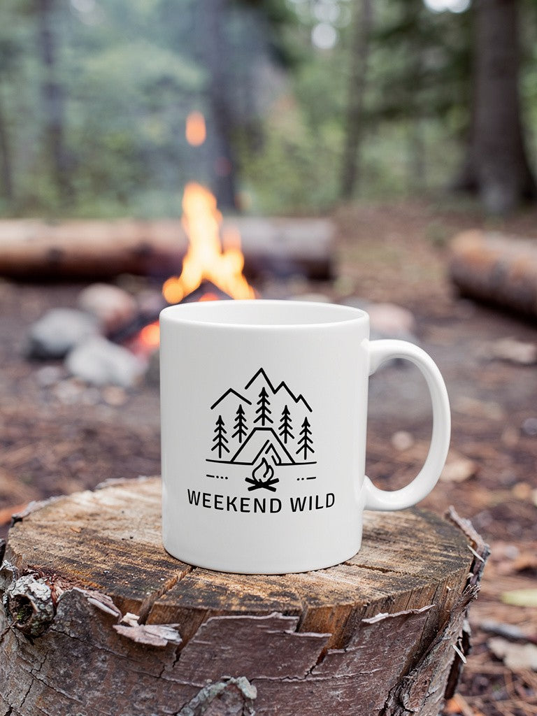Weekend Wild Mug | ceramic coffee cup