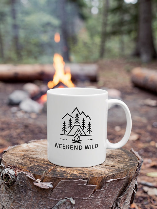 Weekend Wild Mug | ceramic coffee cup