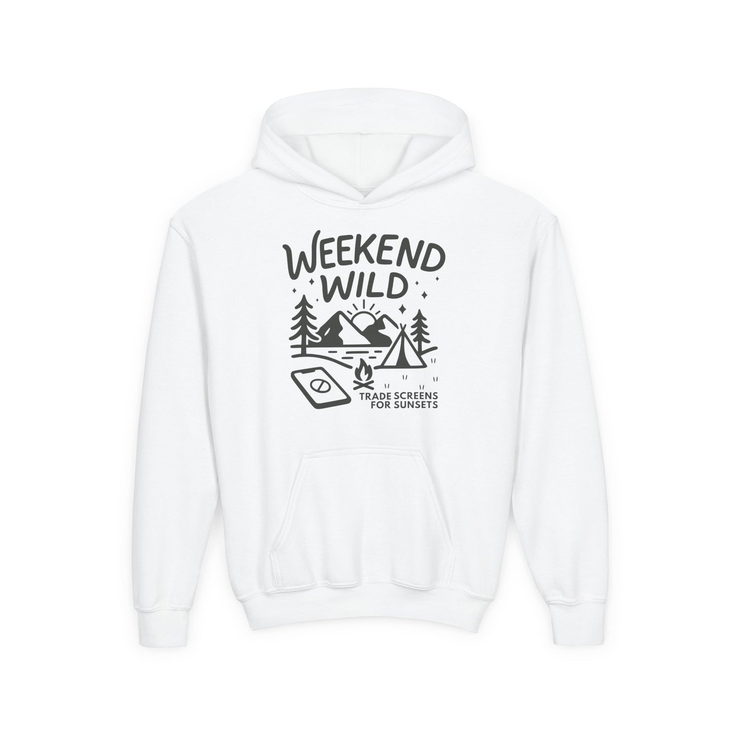 Trade Screens For Sunsets Youth Hoodie